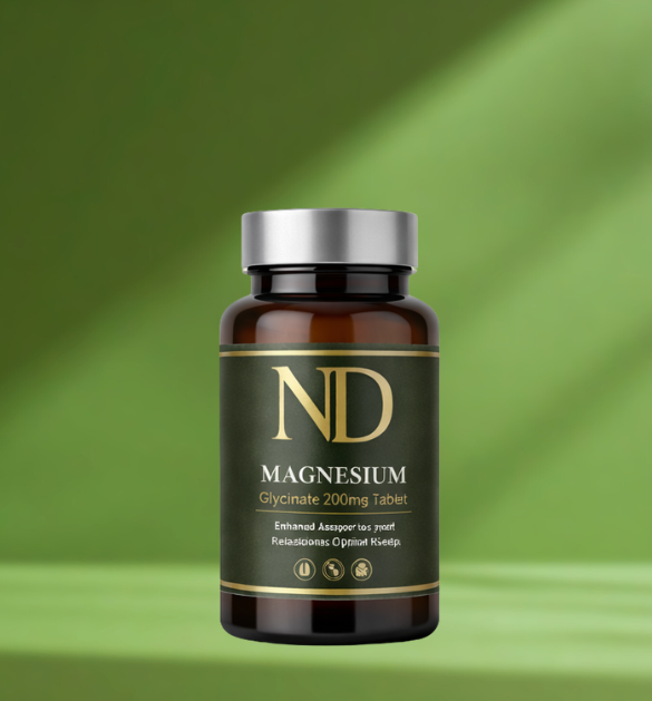 NDC Magnesium Glycinate 200 mg – 40 Tablets