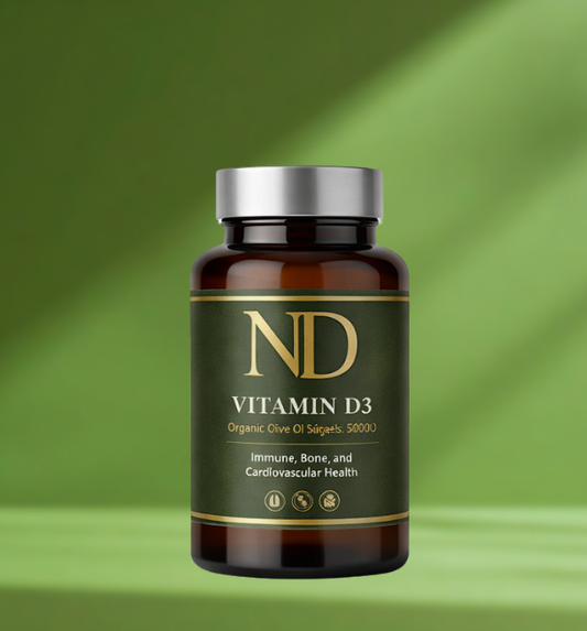 NDC Vitamin D3 5000 IU – 60 Softgels